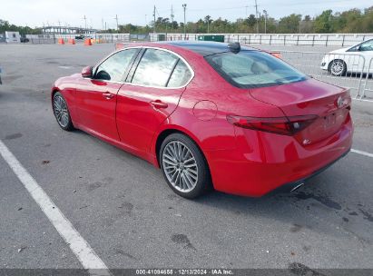 2017 ALFA ROMEO GIULIA TI RWD Red  Gasoline ZARFAECN4H7546577 photo #4