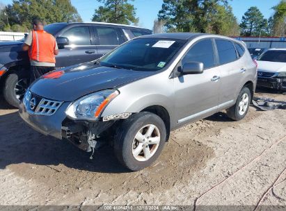 2013 NISSAN ROGUE S Gray  Gasoline JN8AS5MT9DW550742 photo #3