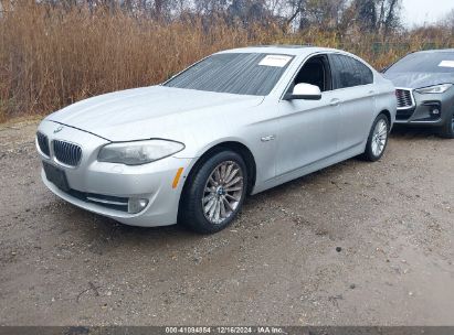 2013 BMW 535I XDRIVE Silver  Gasoline WBAFU7C58DDU71386 photo #3