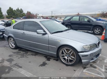 2005 BMW 330CI Gray  Gasoline WBABD53405PL17166 photo #1