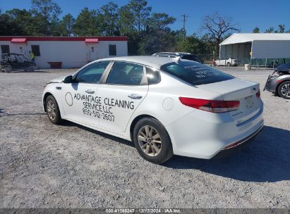 2016 KIA OPTIMA LX White  Gasoline KNAGT4L31G5070863 photo #4