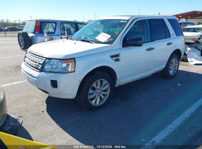 2012 LAND ROVER LR2 HSE White  Gasoline SALFR2BN3CH283674 photo #3