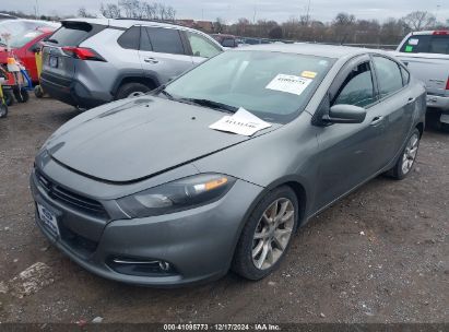 2013 DODGE DART SXT Gray  Gasoline 1C3CDFBA4DD317132 photo #3