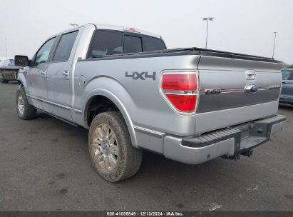 2014 FORD F-150 PLATINUM Silver  Gasoline 1FTFW1ET7EFC33119 photo #4