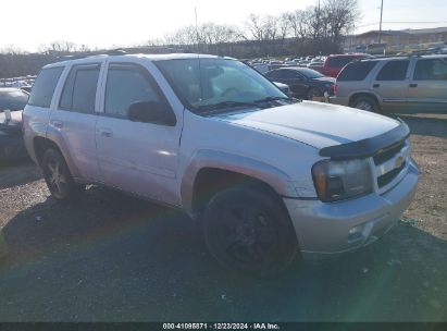 2007 CHEVROLET TRAILBLAZER LT White  Gasoline 1GNDS13S772298230 photo #1