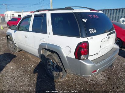 2007 CHEVROLET TRAILBLAZER LT White  Gasoline 1GNDS13S772298230 photo #4