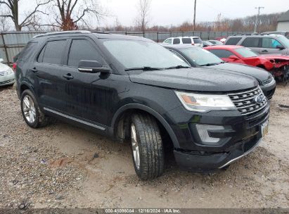 2017 FORD EXPLORER XLT Black  Gasoline 1FM5K8D82HGD83064 photo #1