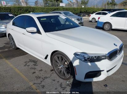 2018 BMW 540I White  Gasoline WBAJE5C58JWA94640 photo #1