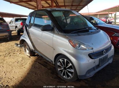 2013 SMART FORTWO PASSION/PURE Silver  Gasoline WMEEJ3BA9DK655098 photo #1