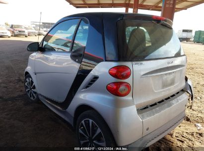 2013 SMART FORTWO PASSION/PURE Silver  Gasoline WMEEJ3BA9DK655098 photo #4