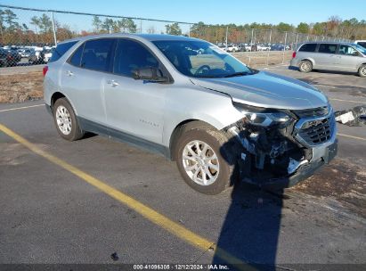 2019 CHEVROLET EQUINOX LS Silver  Gasoline 3GNAXHEV8KL269718 photo #1