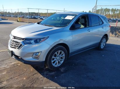 2019 CHEVROLET EQUINOX LS Silver  Gasoline 3GNAXHEV8KL269718 photo #3