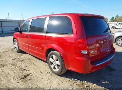 2013 DODGE GRAND CARAVAN SE Red  Flexible Fuel 2C4RDGBG8DR648616 photo #4