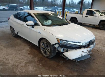 2018 HONDA CLARITY PLUG-IN HYBRID TOURING White  Hybrid JHMZC5F3XJC001636 photo #1