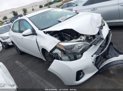 2016 TOYOTA COROLLA S PLUS White  Gasoline 5YFBURHEXGP366534 photo #1