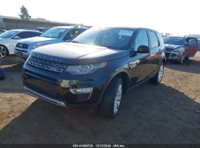 2016 LAND ROVER DISCOVERY SPORT HSE LUX Black  Gasoline SALCT2BG5GH550356 photo #3