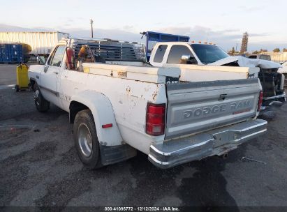 1991 DODGE D-SERIES D300/D350 White  Diesel 1B7ME3687MS211935 photo #4