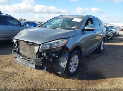 2017 KIA SORENTO 2.4L LX Gray  Gasoline 5XYPG4A33HG238649 photo #3