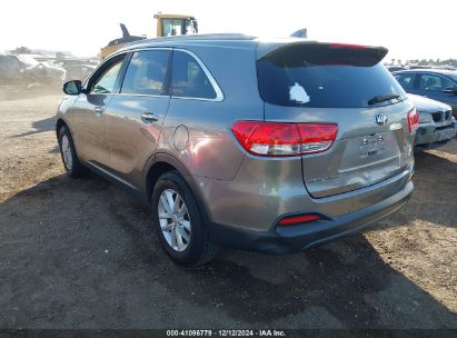 2017 KIA SORENTO 2.4L LX Gray  Gasoline 5XYPG4A33HG238649 photo #4