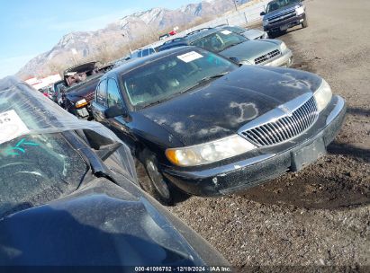 1999 LINCOLN CONTINENTAL Black  Gasoline 1LNHM97V0XY666957 photo #1