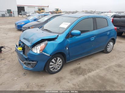 2018 MITSUBISHI MIRAGE ES Blue  Gasoline ML32A3HJ5JH003275 photo #3