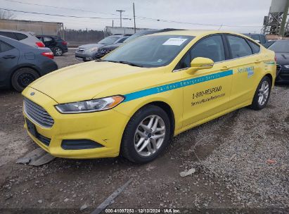 2013 FORD FUSION SE Yellow  Gasoline 3FA6P0HR5DR269714 photo #3