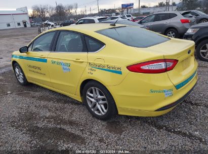 2013 FORD FUSION SE Yellow  Gasoline 3FA6P0HR5DR269714 photo #4