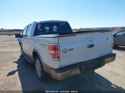 2014 FORD F-150 KING RANCH White  Gasoline 1FTFW1ET2EKD45169 photo #4