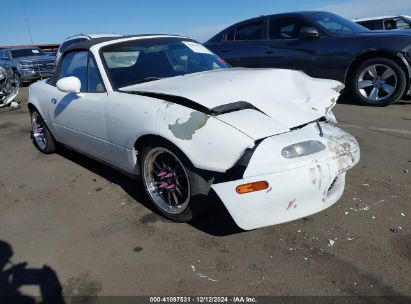 1991 MAZDA MX-5 MIATA White  Gasoline JM1NA3519M0209295 photo #1