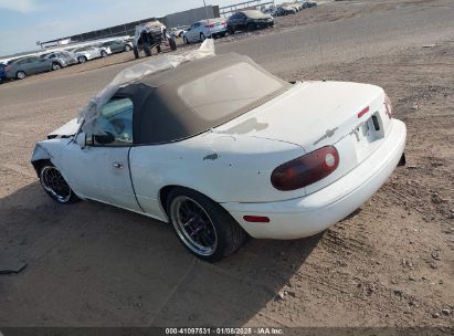 1991 MAZDA MX-5 MIATA White  Gasoline JM1NA3519M0209295 photo #4