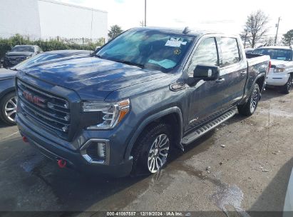 2022 GMC SIERRA 1500 LIMITED 4WD  SHORT BOX AT4 Gray  Gasoline 1GTP9EEL0NZ111915 photo #3