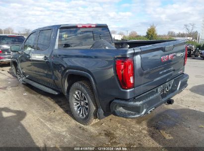 2022 GMC SIERRA 1500 LIMITED 4WD  SHORT BOX AT4 Gray  Gasoline 1GTP9EEL0NZ111915 photo #4