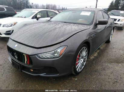 2015 MASERATI GHIBLI S Q4 Gray  Gasoline ZAM57RTA0F1131387 photo #3