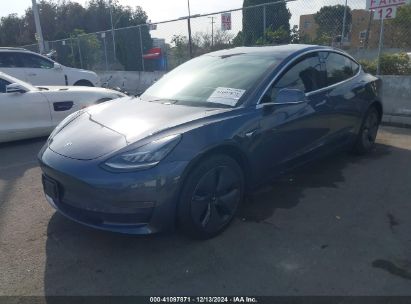 2020 TESLA MODEL 3 STANDARD RANGE PLUS REAR-WHEEL DRIVE/STANDARD RANGE REAR-WHEEL DRIVE Gray  Electric 5YJ3E1EAXLF745558 photo #3