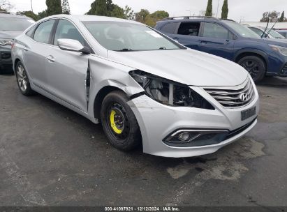 2015 HYUNDAI AZERA Silver  Gasoline KMHFG4JG3FA465198 photo #1