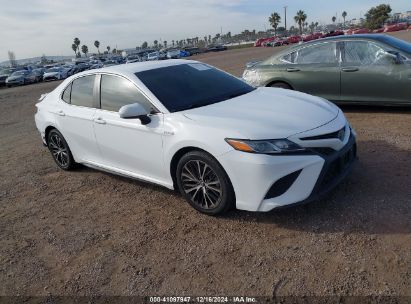 2018 TOYOTA CAMRY HYBRID SE White  Hybrid 4T1B21HK6JU503794 photo #1