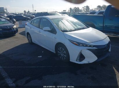 2022 TOYOTA PRIUS PRIME LE White  Hybrid JTDKAMFP0N3198375 photo #1