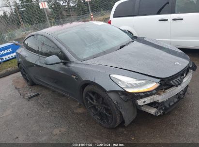 2018 TESLA MODEL 3 LONG RANGE/MID RANGE Gray  Electric 5YJ3E1EAXJF012021 photo #1