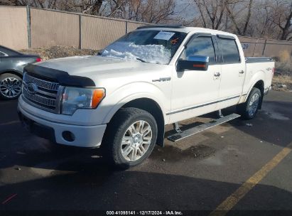 2009 FORD F-150 FX4/KING RANCH/LARIAT/PLATINUM/XL/XLT White  Flexible Fuel 1FTPW14V89FA44010 photo #3