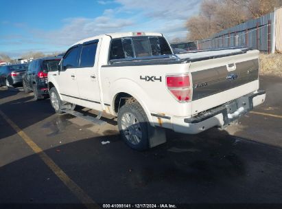 2009 FORD F-150 FX4/KING RANCH/LARIAT/PLATINUM/XL/XLT White  Flexible Fuel 1FTPW14V89FA44010 photo #4