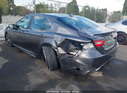 2020 TOYOTA CAMRY SE Gray  Gasoline 4T1G11AK6LU857983 photo #4