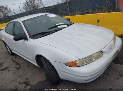 2004 OLDSMOBILE ALERO GLS White  Gasoline 1G3NF52E04C134148 photo #1