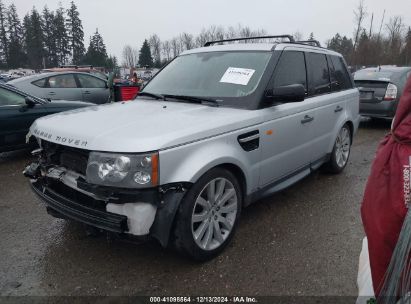 2008 LAND ROVER RANGE ROVER SPORT Silver  Gasoline SALSH23498A149002 photo #3