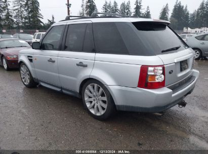 2008 LAND ROVER RANGE ROVER SPORT Silver  Gasoline SALSH23498A149002 photo #4