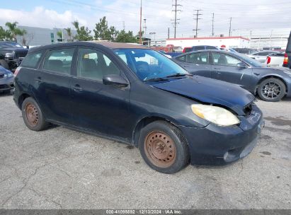 2006 TOYOTA MATRIX Black  Gasoline 2T1KR32E66C621332 photo #1