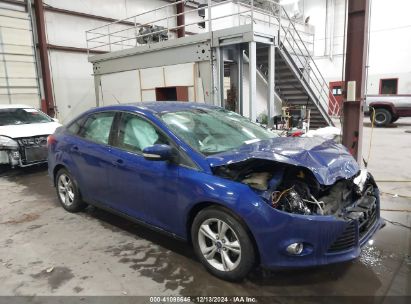 2012 FORD FOCUS SE Blue  Gasoline 1FAHP3F22CL330725 photo #1