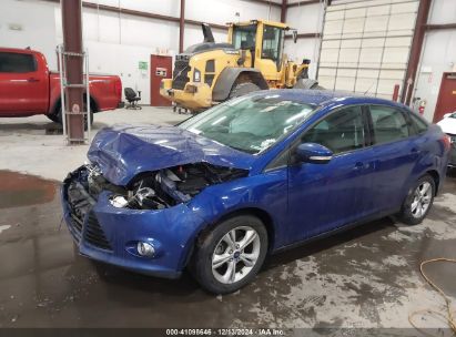 2012 FORD FOCUS SE Blue  Gasoline 1FAHP3F22CL330725 photo #3