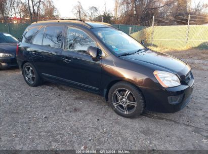 2008 KIA RONDO LX V6 Black  Gasoline KNAFG526X87208813 photo #1