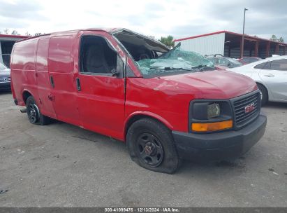 2005 GMC SAVANA STANDARD Red  Gasoline 1GTFG15X951184762 photo #1