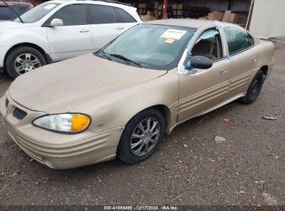 2002 PONTIAC GRAND AM SE1 Beige  Gasoline 1G2NF52E02M631082 photo #3